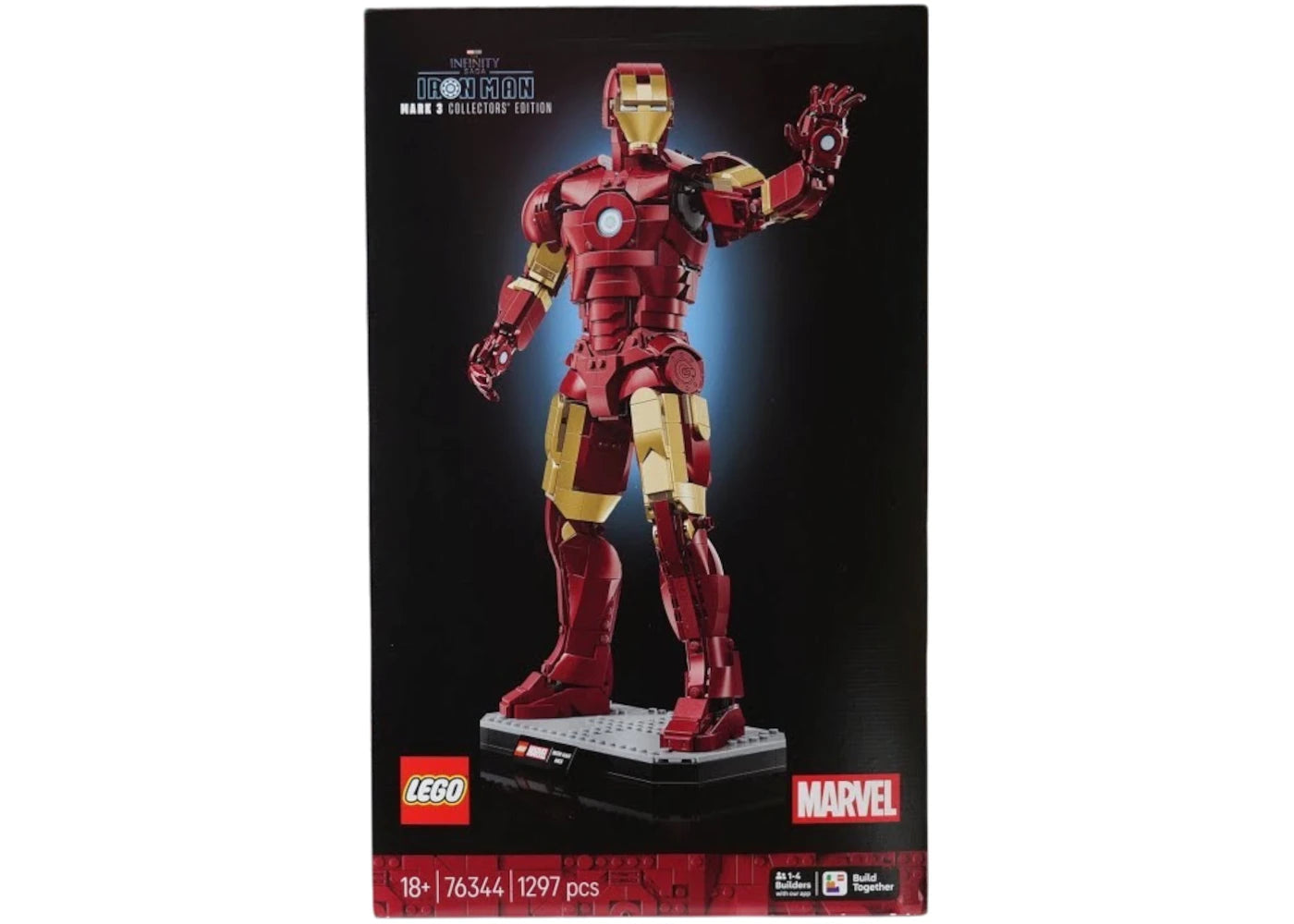LEGO Marvel Iron Man Mark 3 Collector's Edition Set 76344 -1