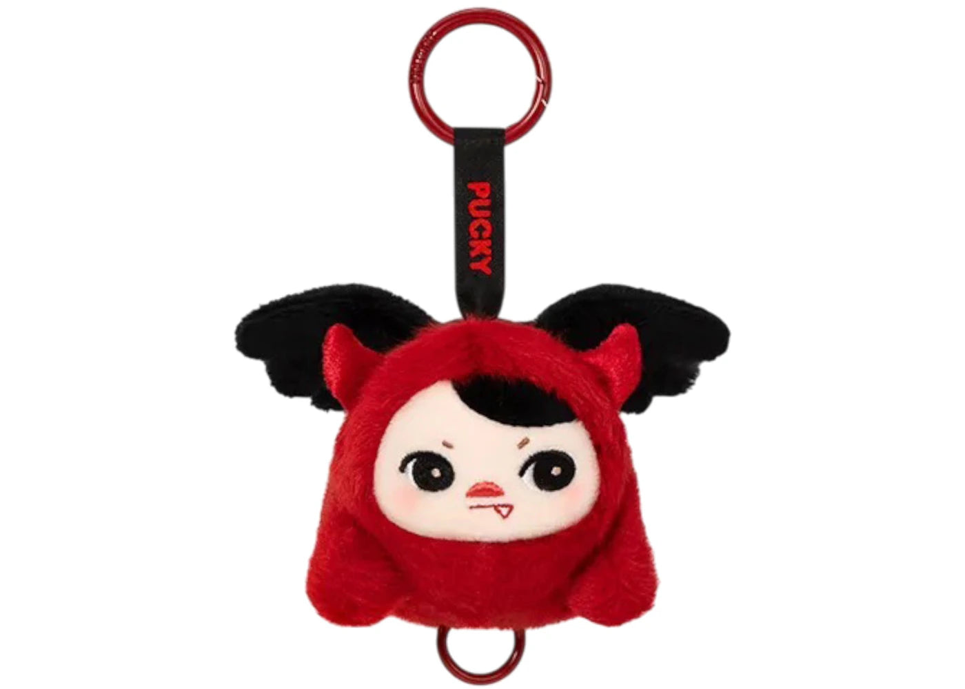 Pop Mart PUCKY FLYING BABIES SERIES Devil Baby Plush Pendant -1