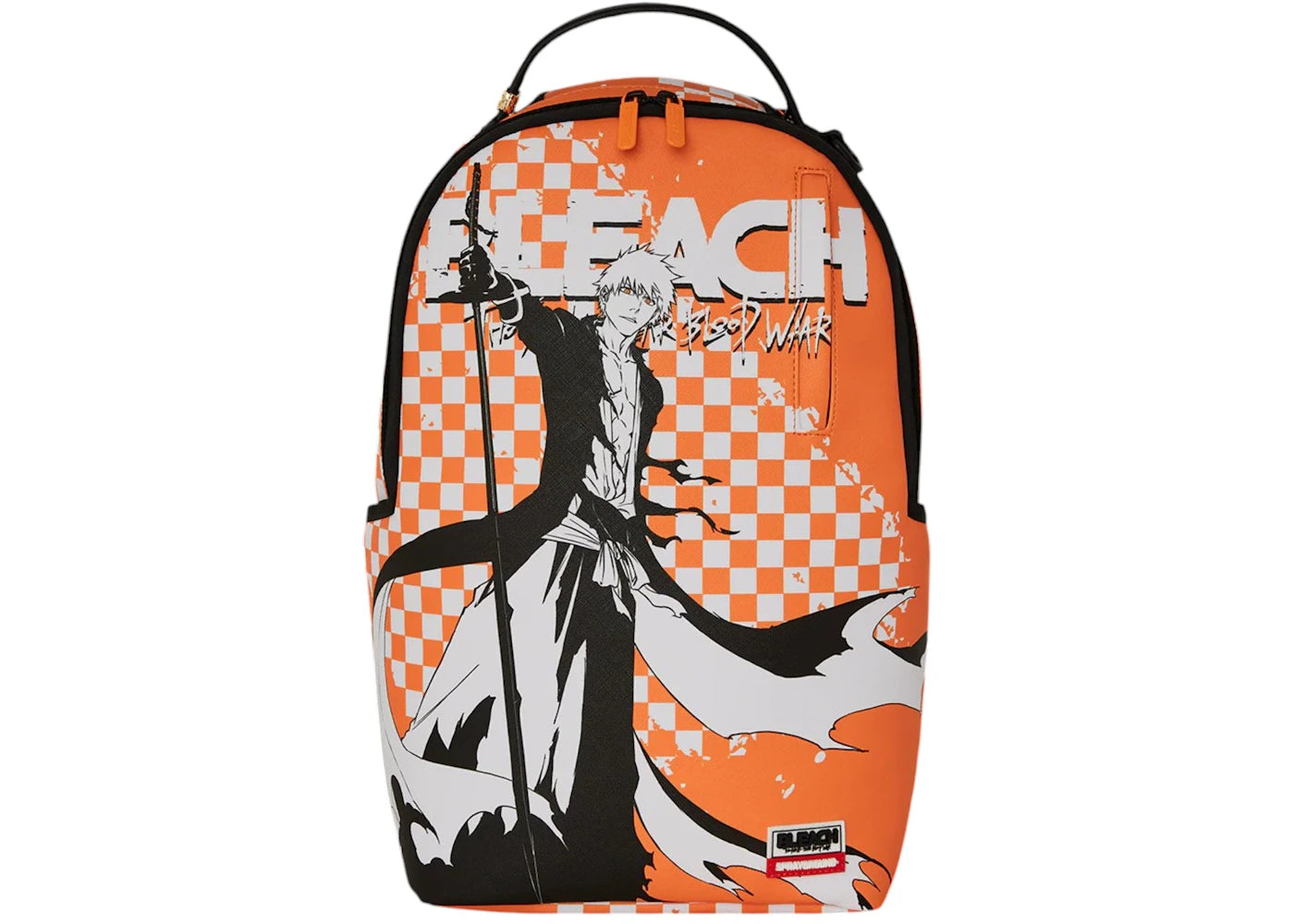 Sprayground Bleach: Thousand Year Blood War Ichigo Checker DLXV Backpack Multicolor -1