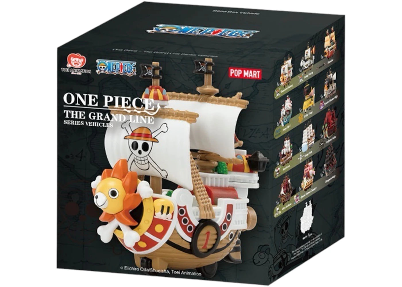 Pop Mart One Piece The Grand Line Series Vehicles Figure Single Blind Box -1
