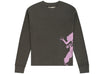 Sp5der 5EX Girl Thermal L/S Tee Dark Grey -1