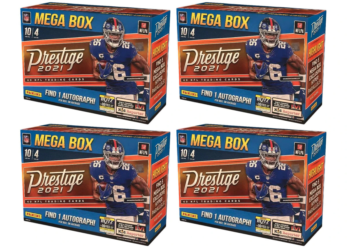2021 Panini Prestige Football Mega Box 4x Lot -1