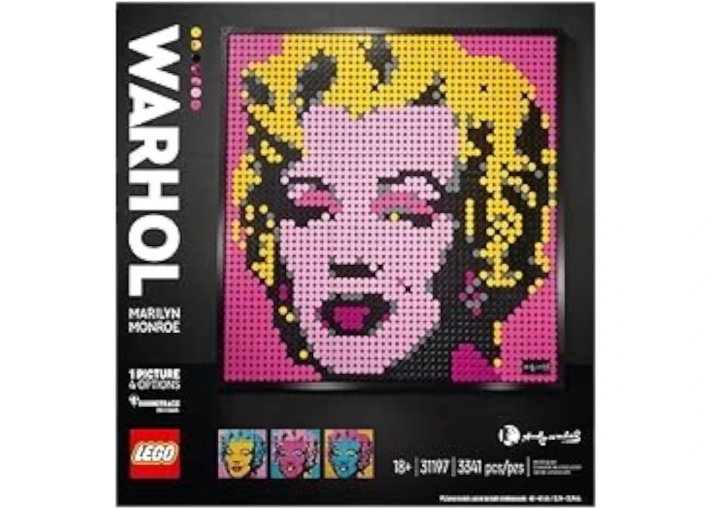 LEGO Andy Warhol Marilyn Monroe Set 31197 -1