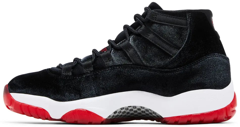 Jordan 11 Retro Bred Velvet (Women's)