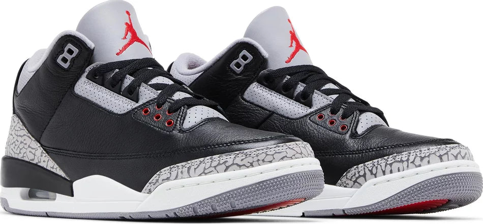 Jordan 3 Retro OG Black Cement (2024) pair