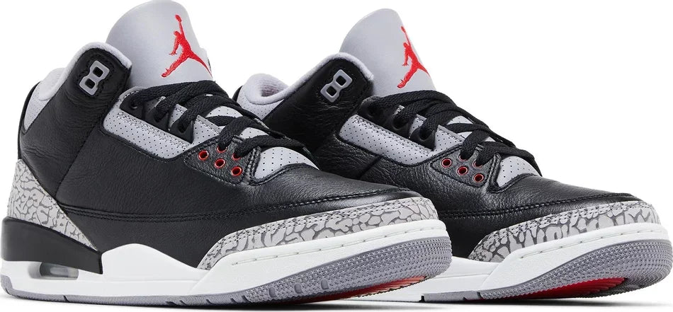 Jordan 3 Retro OG Black Cement (2024) pair