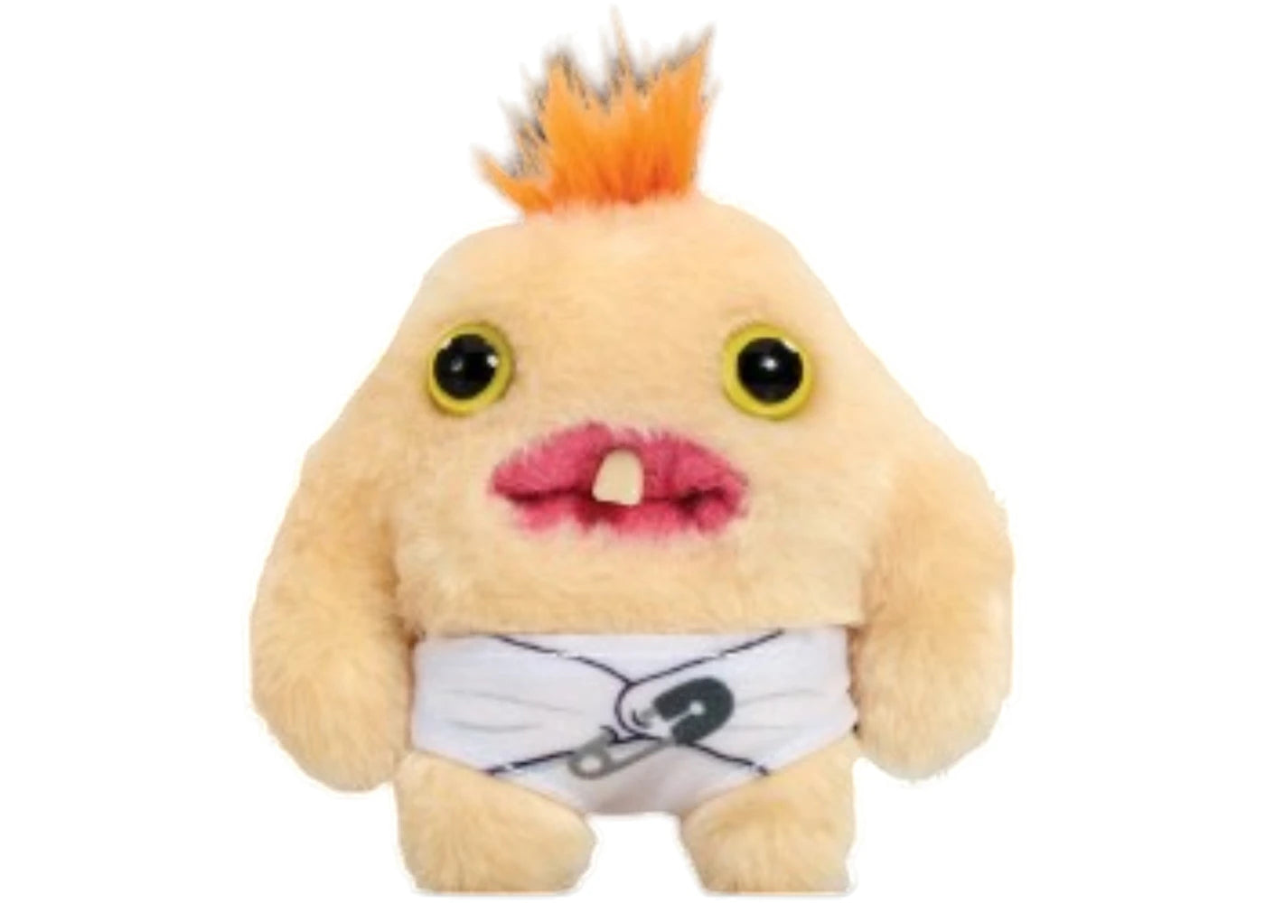 Fuggler Baby Fugg Mr Needles Cream Long Haired Plush -1