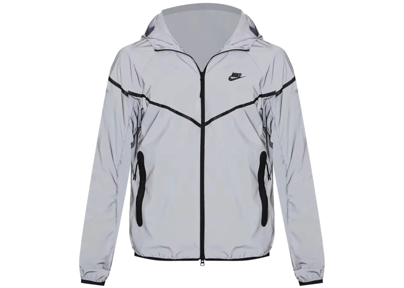 Nike Tech Woven Flash Jacket Reflect Silver/Black -1
