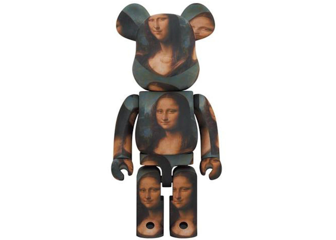 Bearbrick Leonardo De Vinci Mona Lisa 1000% -1