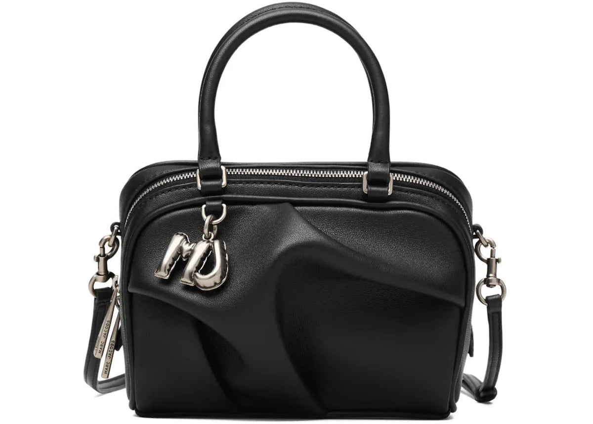 Marc Jacobs Micro Bauletto Wave Bag Black -1