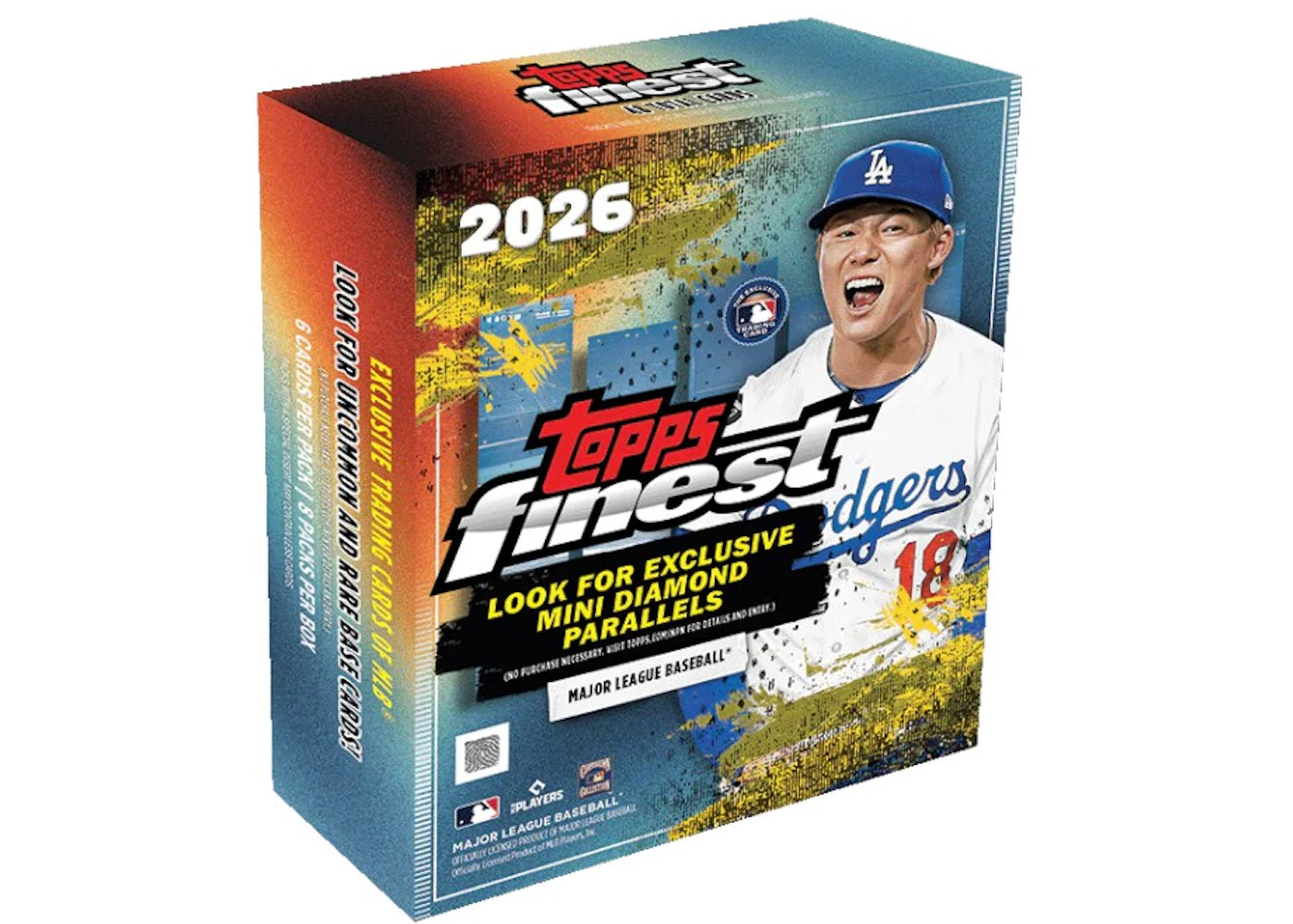 2026 Topps Finest Baseball Mega Box -1