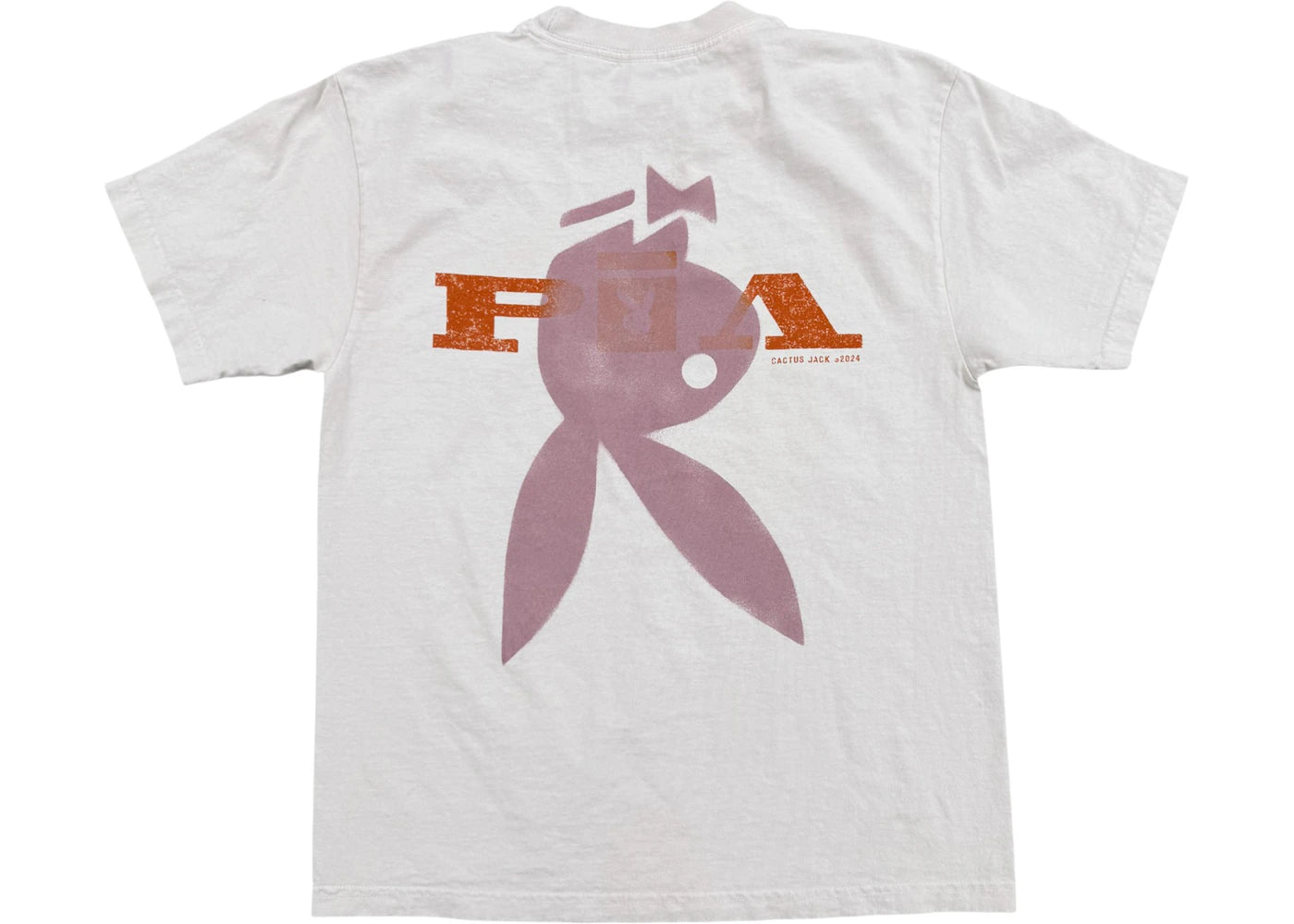 Travis Scott x Playboy I Tee White -1