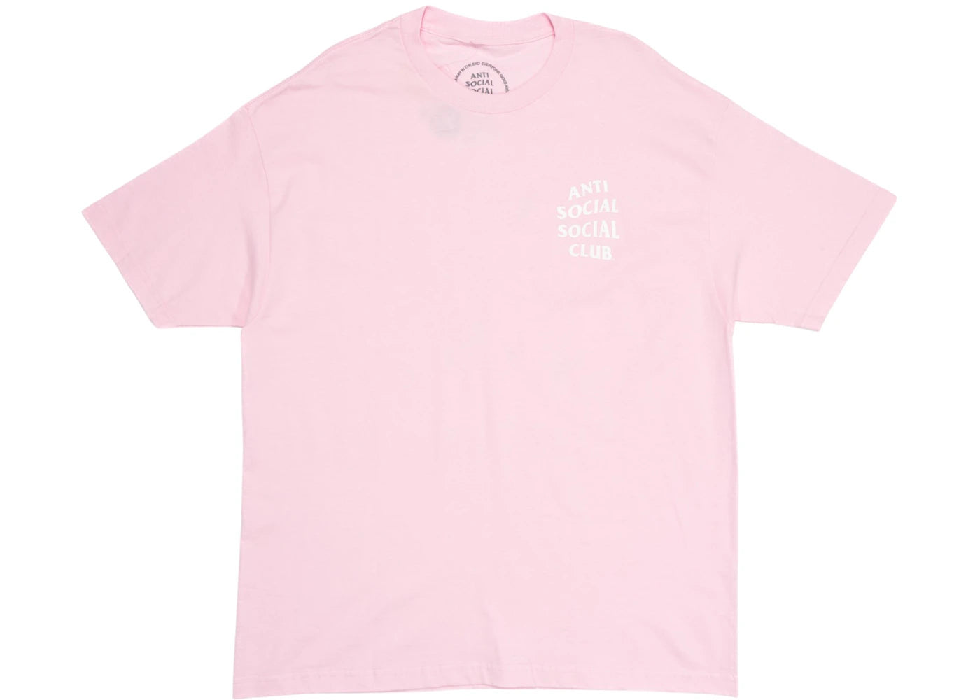 Anti Social Social Club Kkoch T-shirt Pink -1