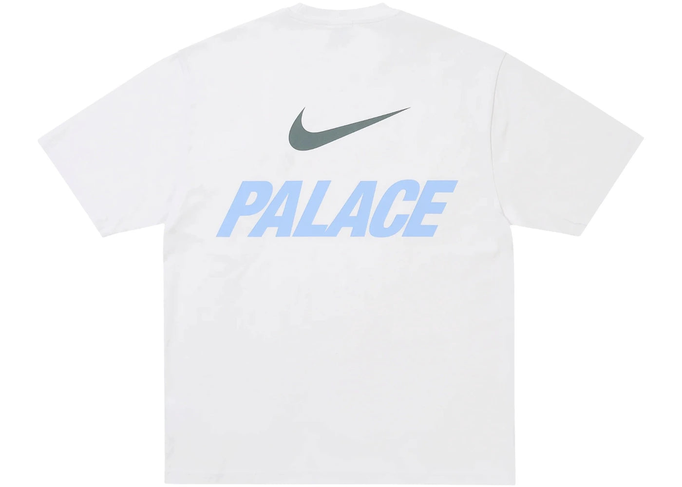 Palace x Nike Font Swoosh T-shirt White -1