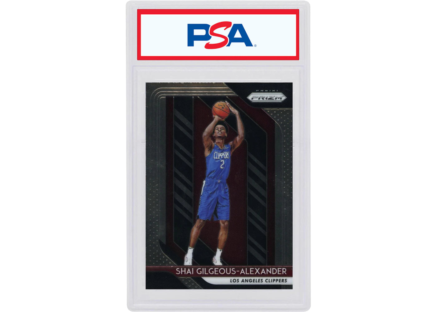 Shai Gilgeous-Alexander 2018 Panini Prizm Rookie #184 (PSA or BGS Graded) -1