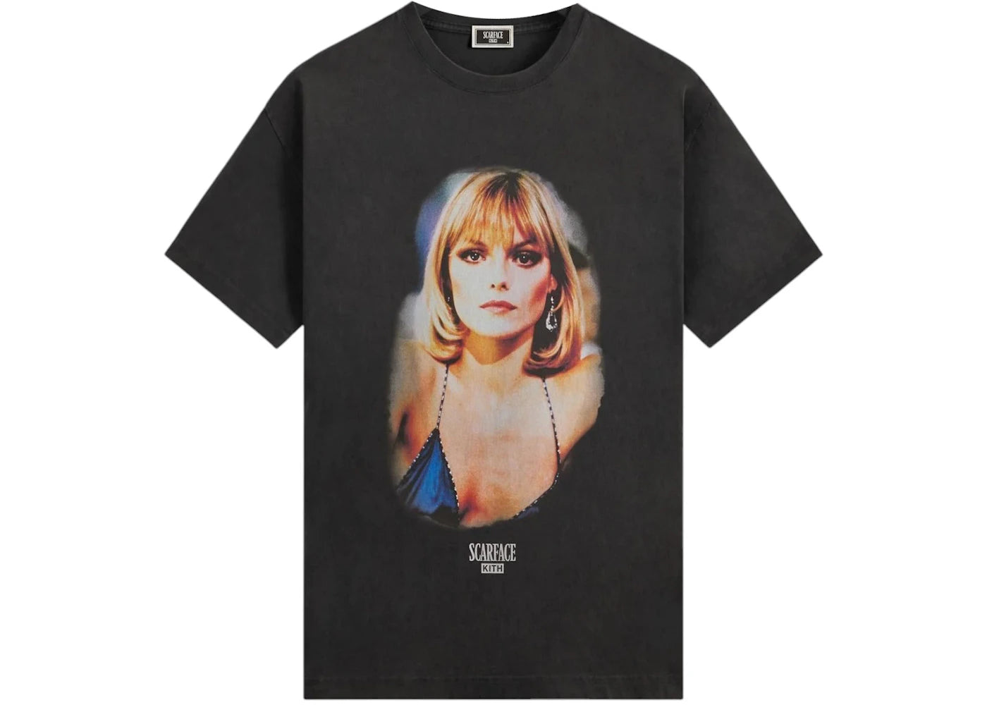 Kith x Scarface Not Your Baby Vintage Tee Black -1