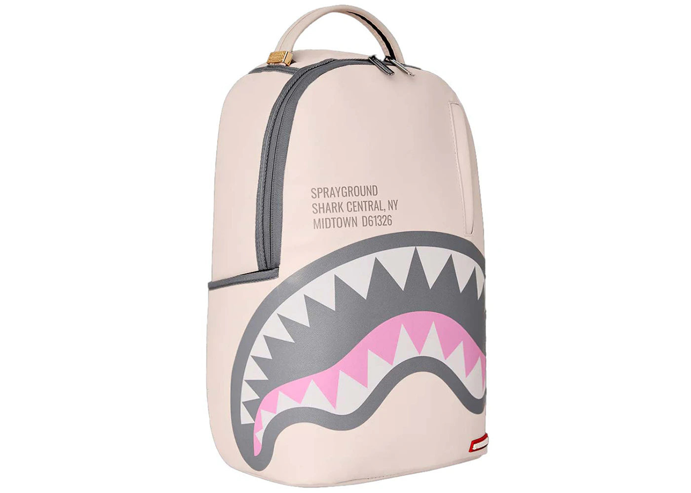 Sprayground Shark Central Rose DLXSV Backpack White/Black -1