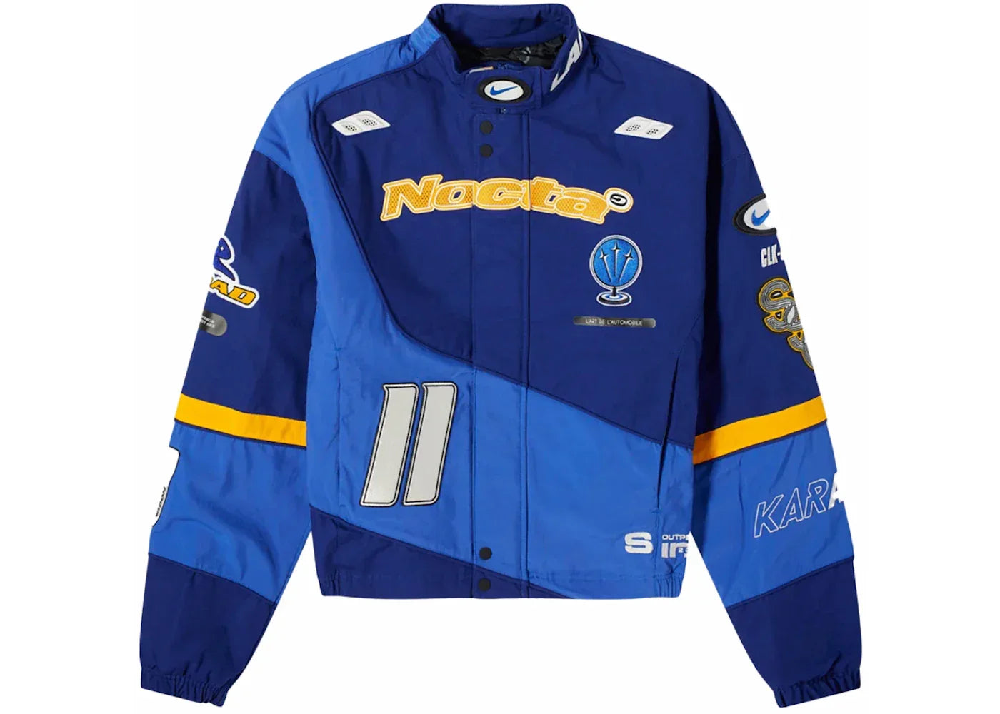 Nike x NOCTA L'Art Racing Jacket Deep Royal Blue/Racer Blue/Phantom -1