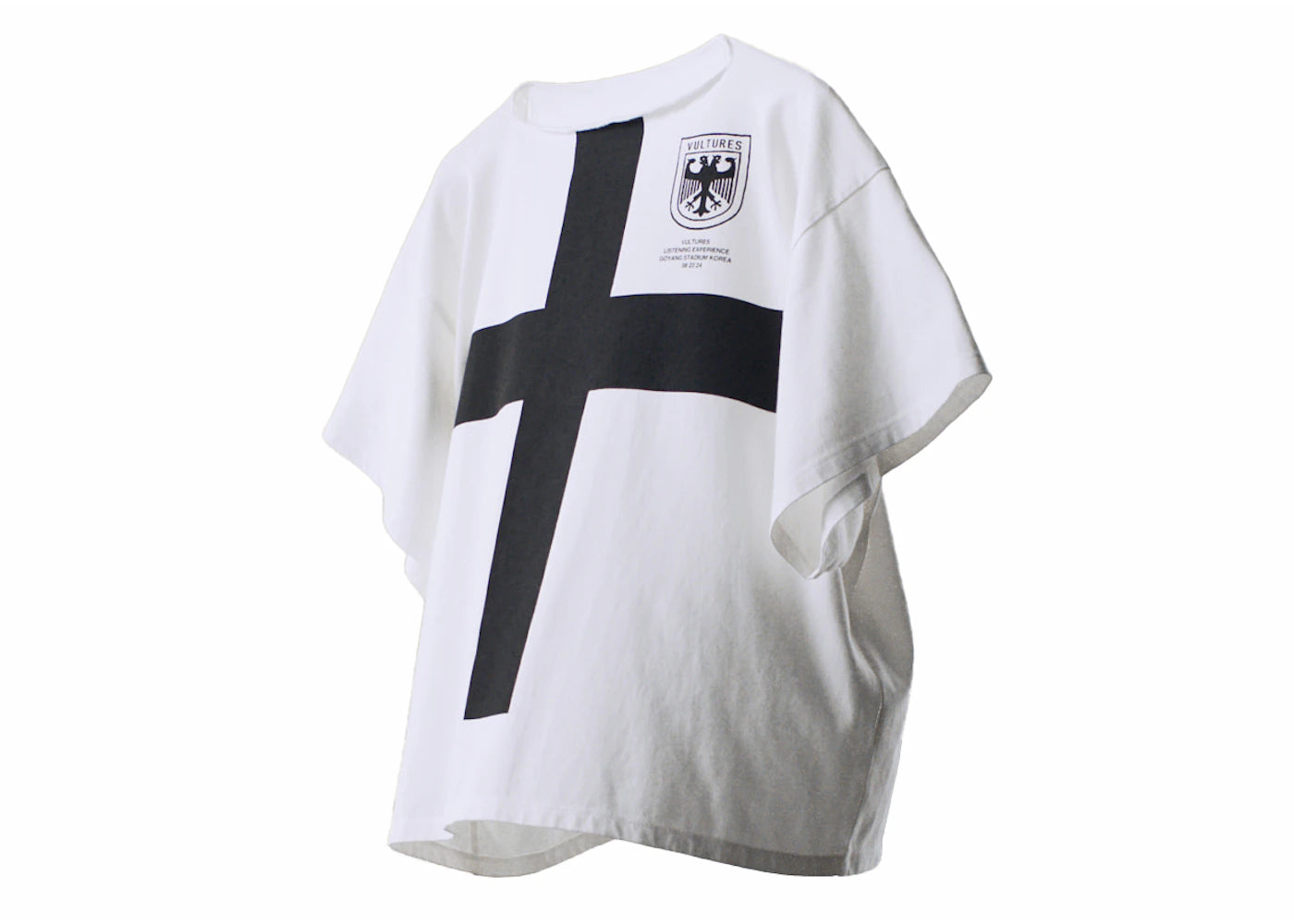 Kanye West VULTURES Korea Exclusive T-shirt White -1