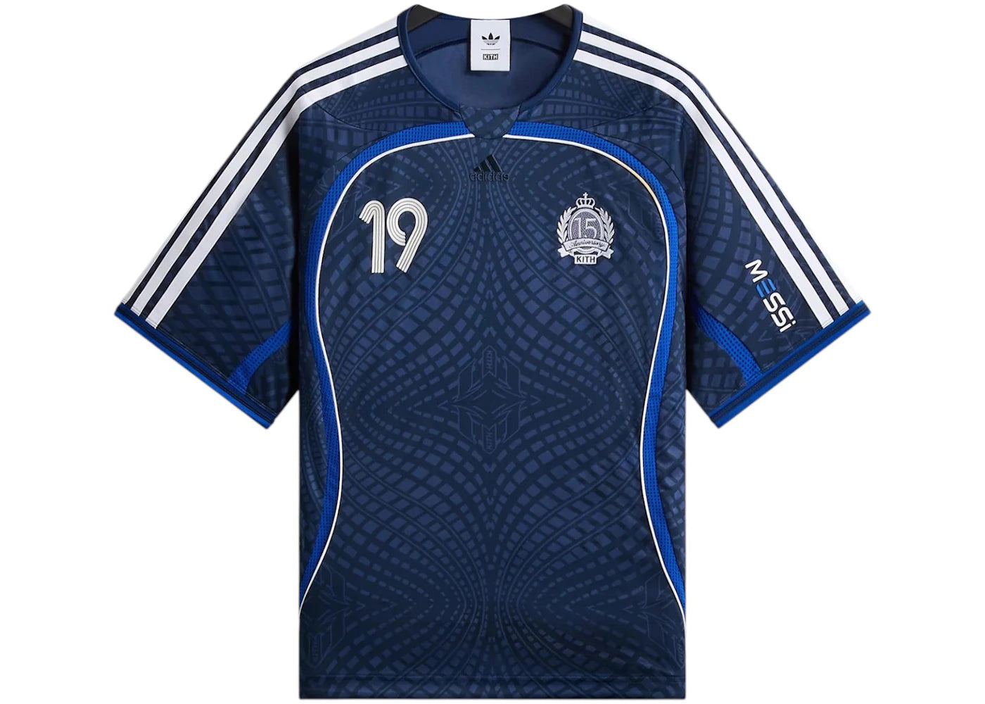 Kith x adidas Messi Football Jersey Night Navy -1