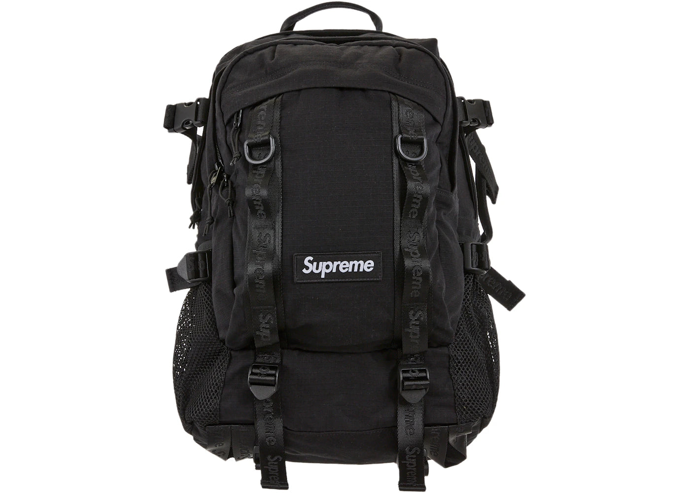 Supreme Logo Backpack (SS26) Black -1