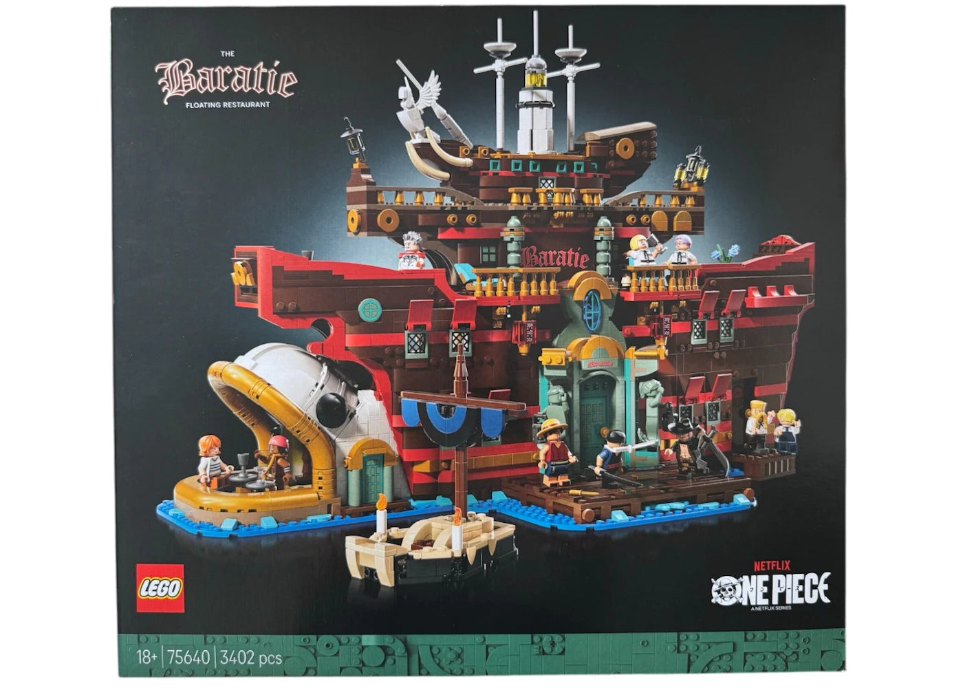 LEGO One Piece The Baratie Floating Restaurant Set 75640 -1