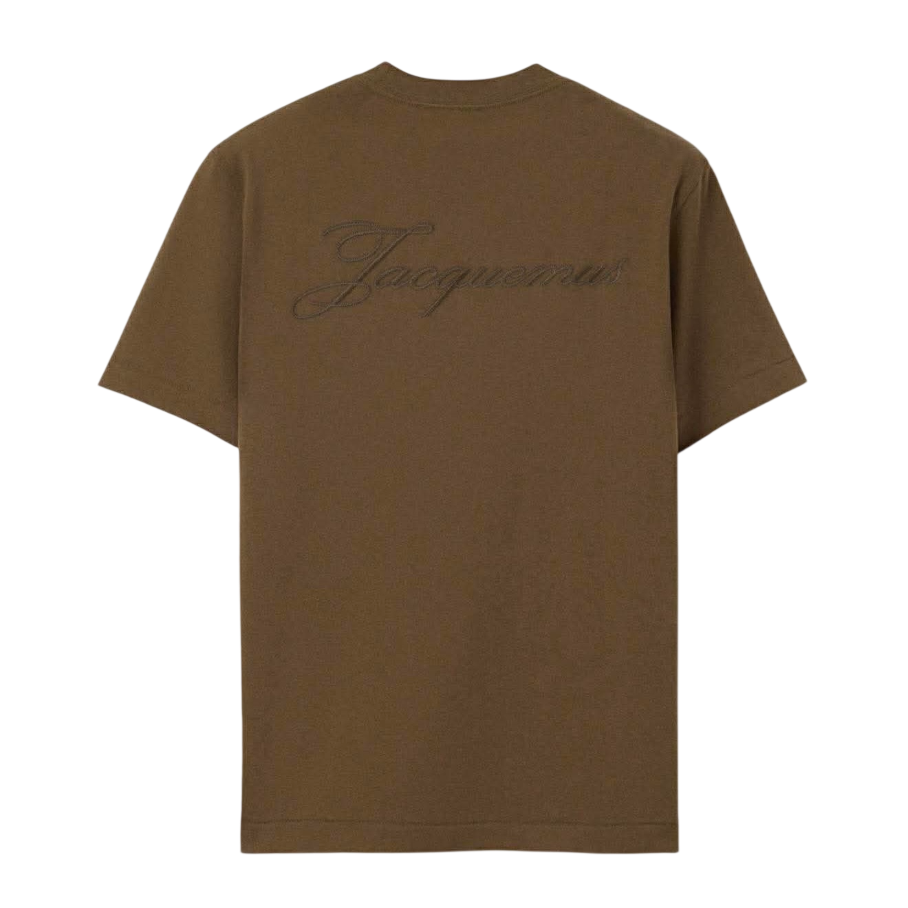 Le t-shirt Logo Jacquemus Khaki -1