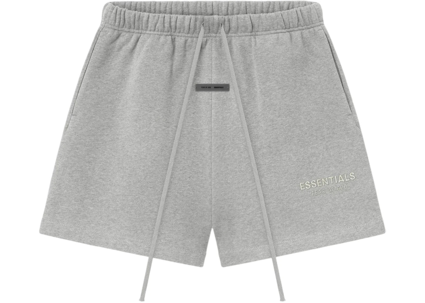 Fear of God Essentials Classic Fleece Sweatshort Concrete Heather -1