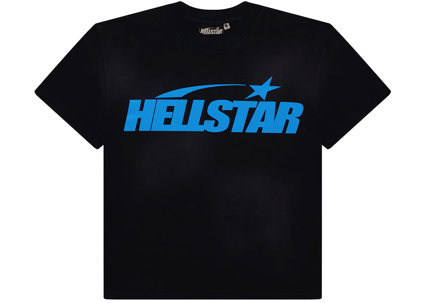 Hellstar Classic T-shirt (Regular Print) Black/Blue -1
