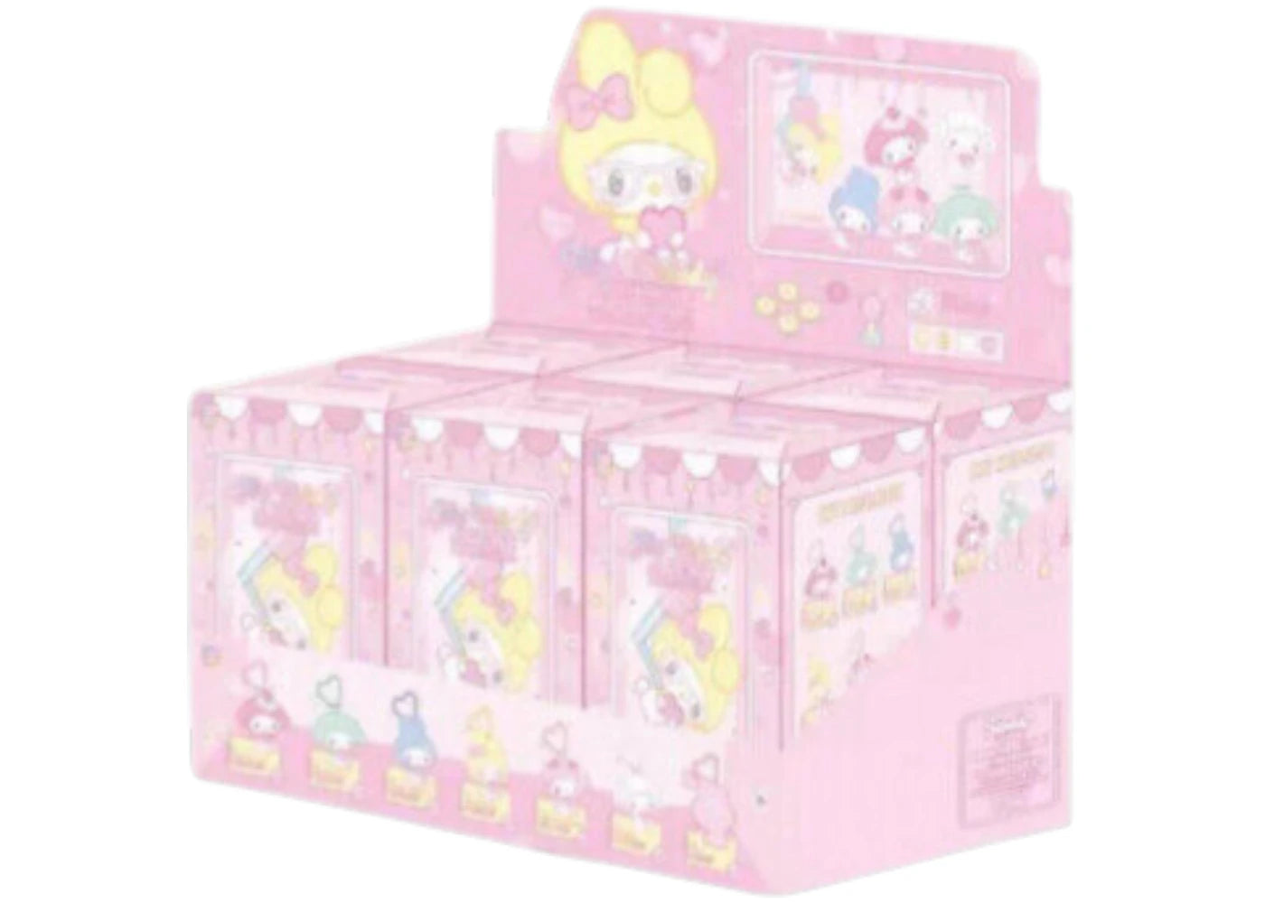Miniso Top Toy Sanrio My Melody 50th Anniversary Milk Candy Vinyl Plush Sealed Case (6 Blind Box) -1