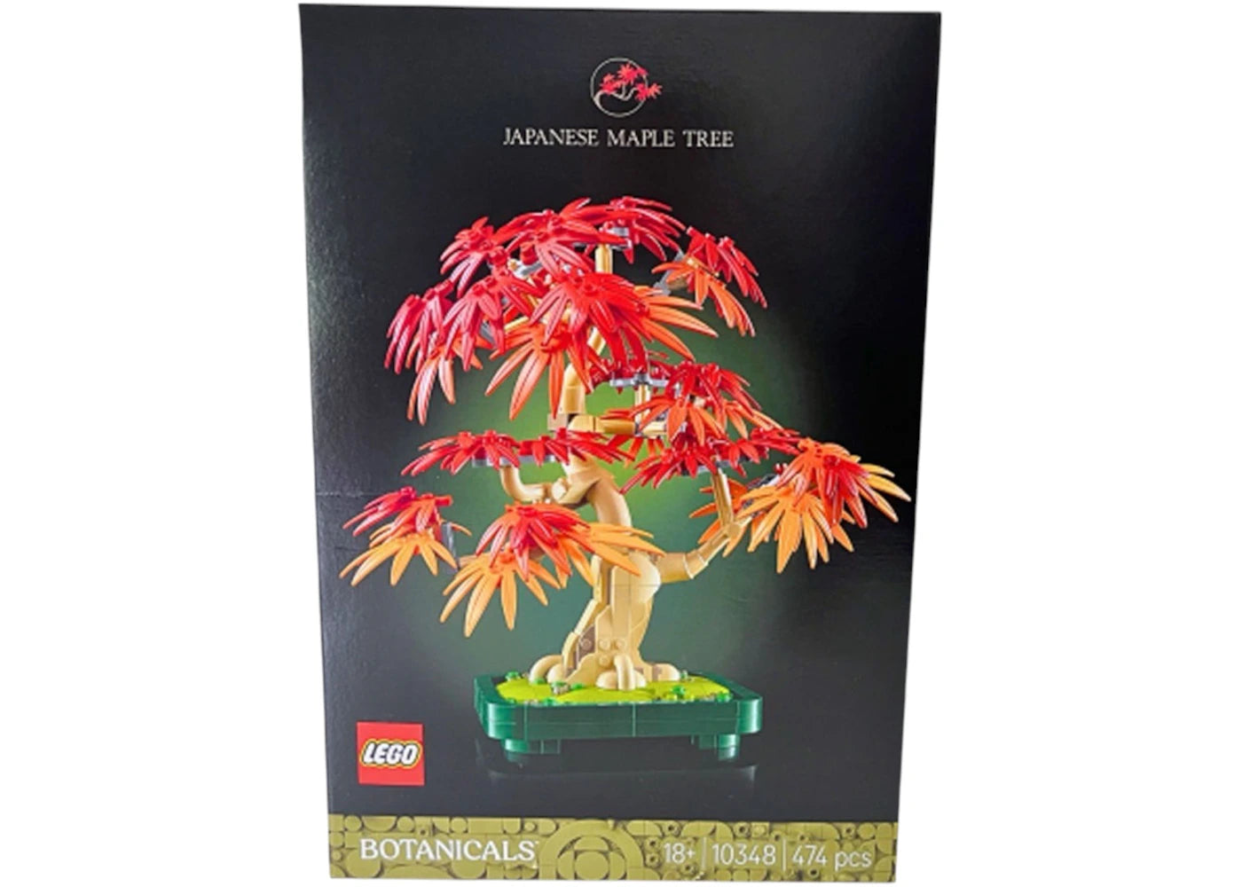 LEGO The Botanical Collection Japanese Red Maple Bonsai Tree Set 10348 -1