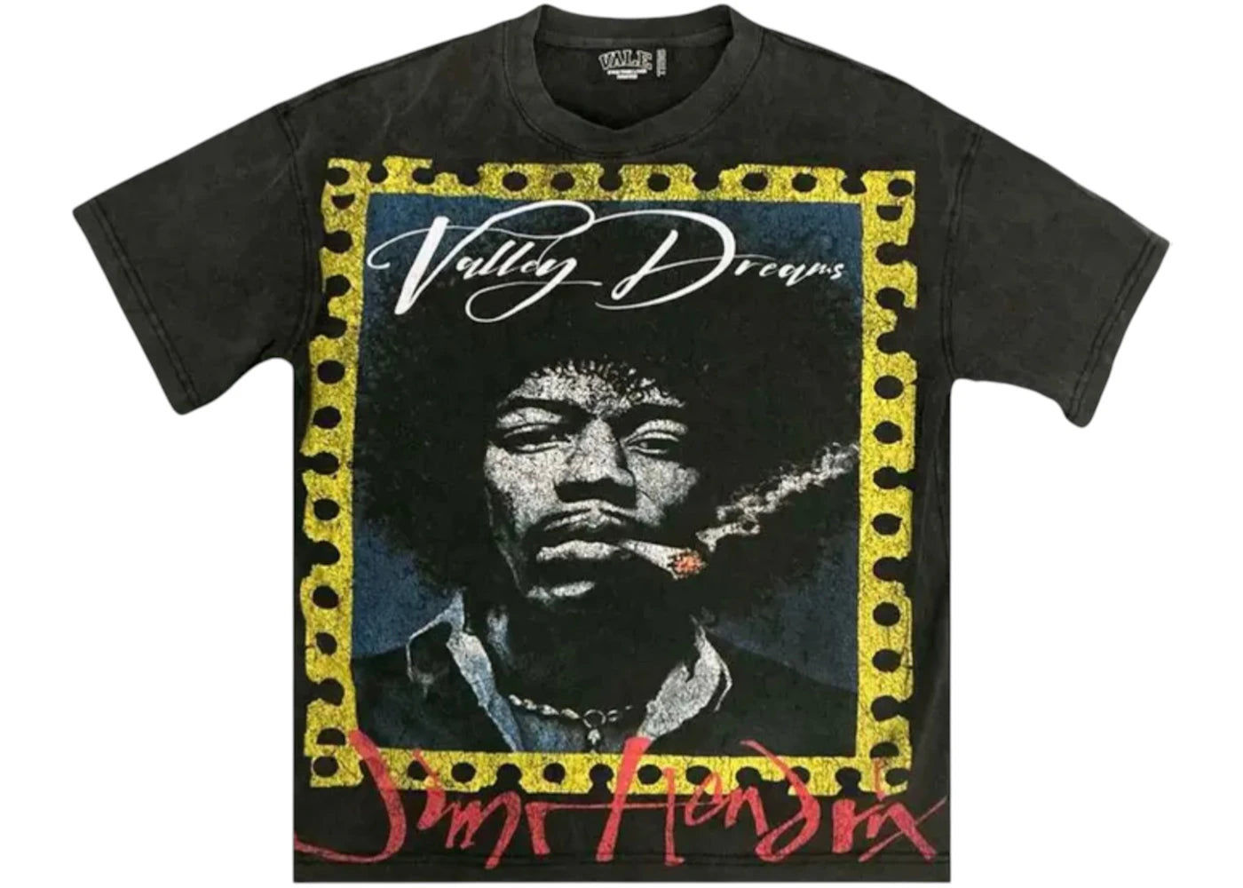 Vale Forever Jimi Hendrix T-Shirt Black -1