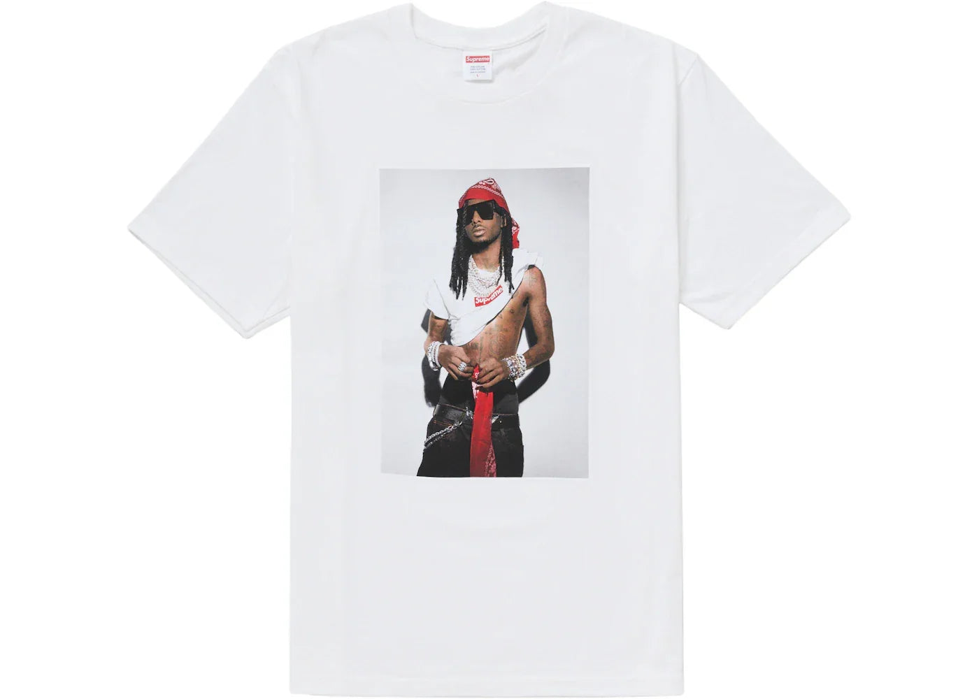 Supreme Playboi Carti Tee White -1