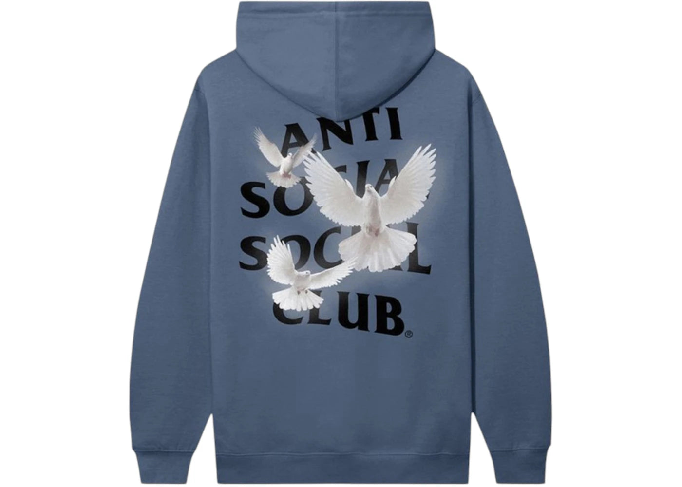 Anti Social Social Club Appreciate Life Hoodie Storm Blue -1