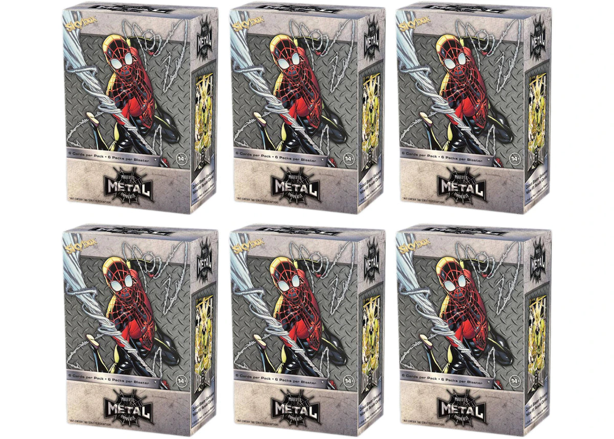 2022 Upper Deck Marvel Metal Universe Blaster Box 6x Lot -1