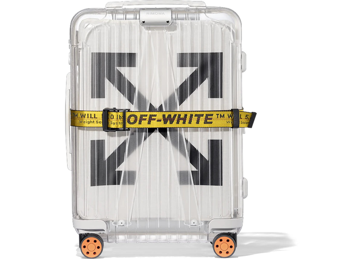 OFF-WHITE Rimowa See Through 36L Case White -1