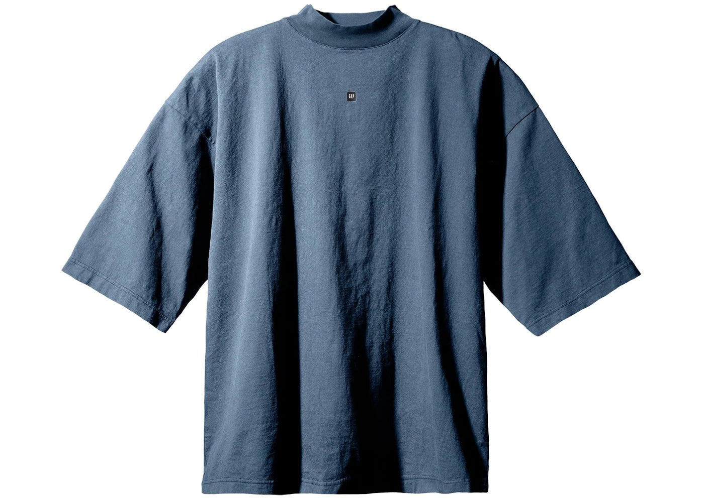 Yeezy Gap Logo 3/4 Sleeve Tee Dark Blue -1