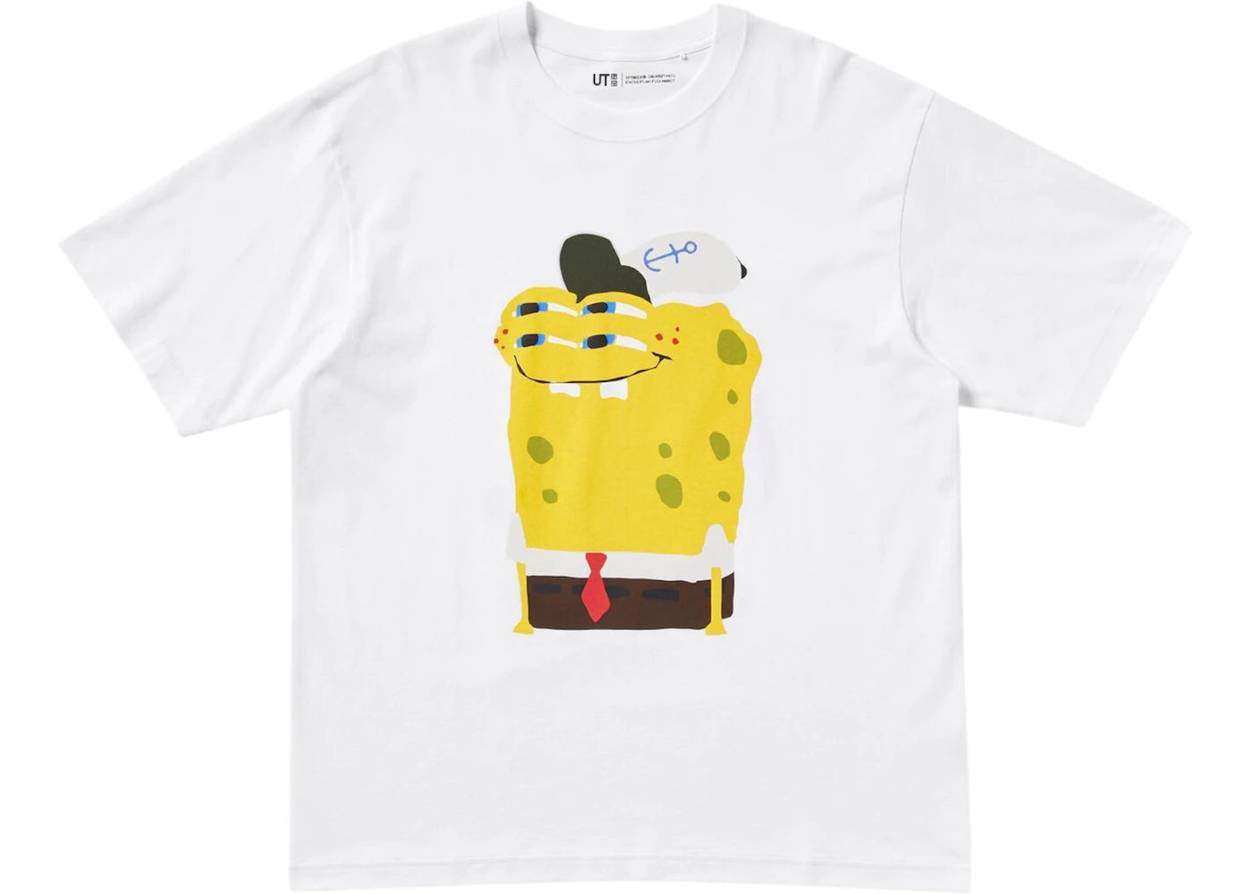 Uniqlo x CPFM Spongebob Squarepants UT Graphic T-Shirt White -1