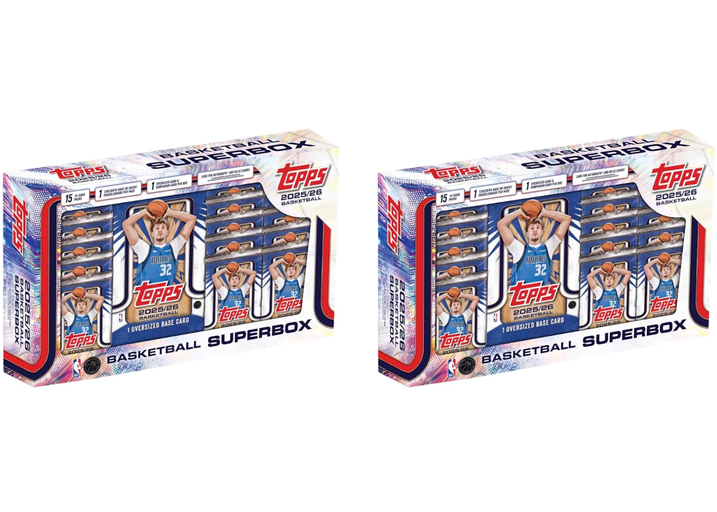 2025-26 Topps NBA Flagship Costco Exclusive Collection Box 2x Lot -1