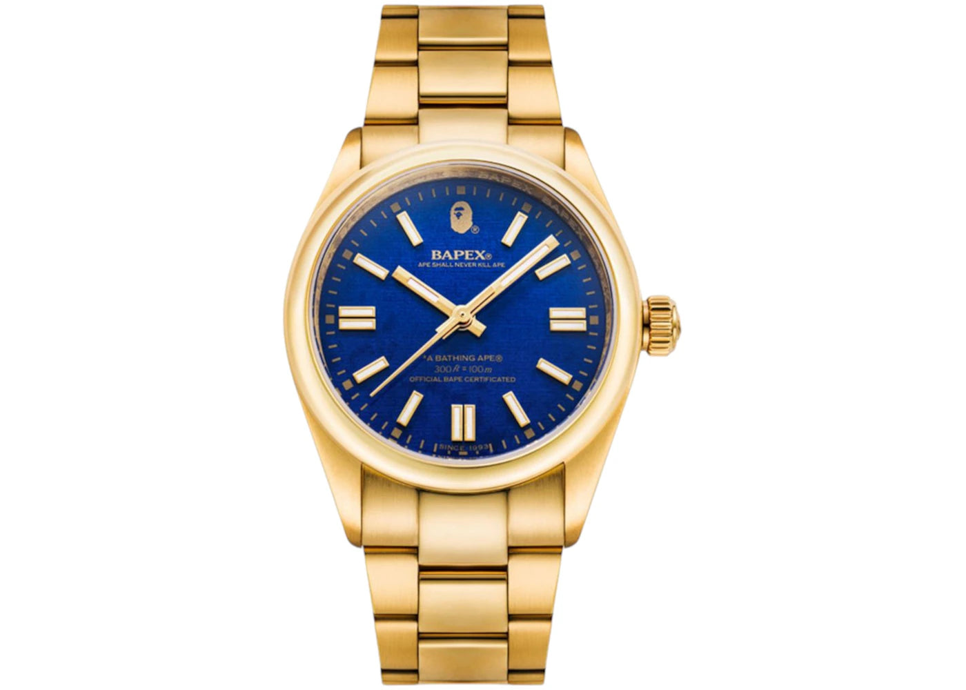 BAPE A Bathing Ape Type 5 BAPEX Watch Blue -1