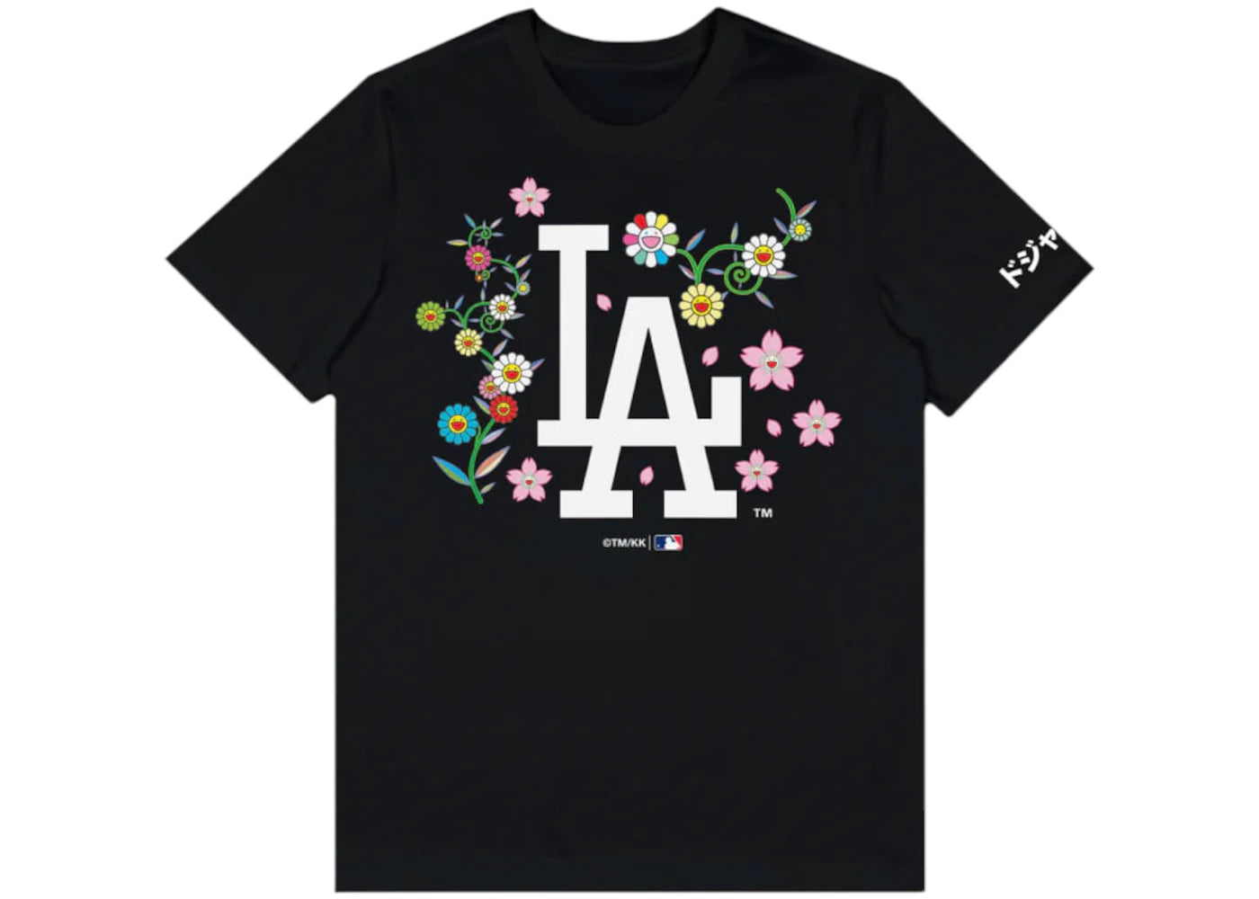 Takashi Murakami x Dodgers T-shirt Black -1