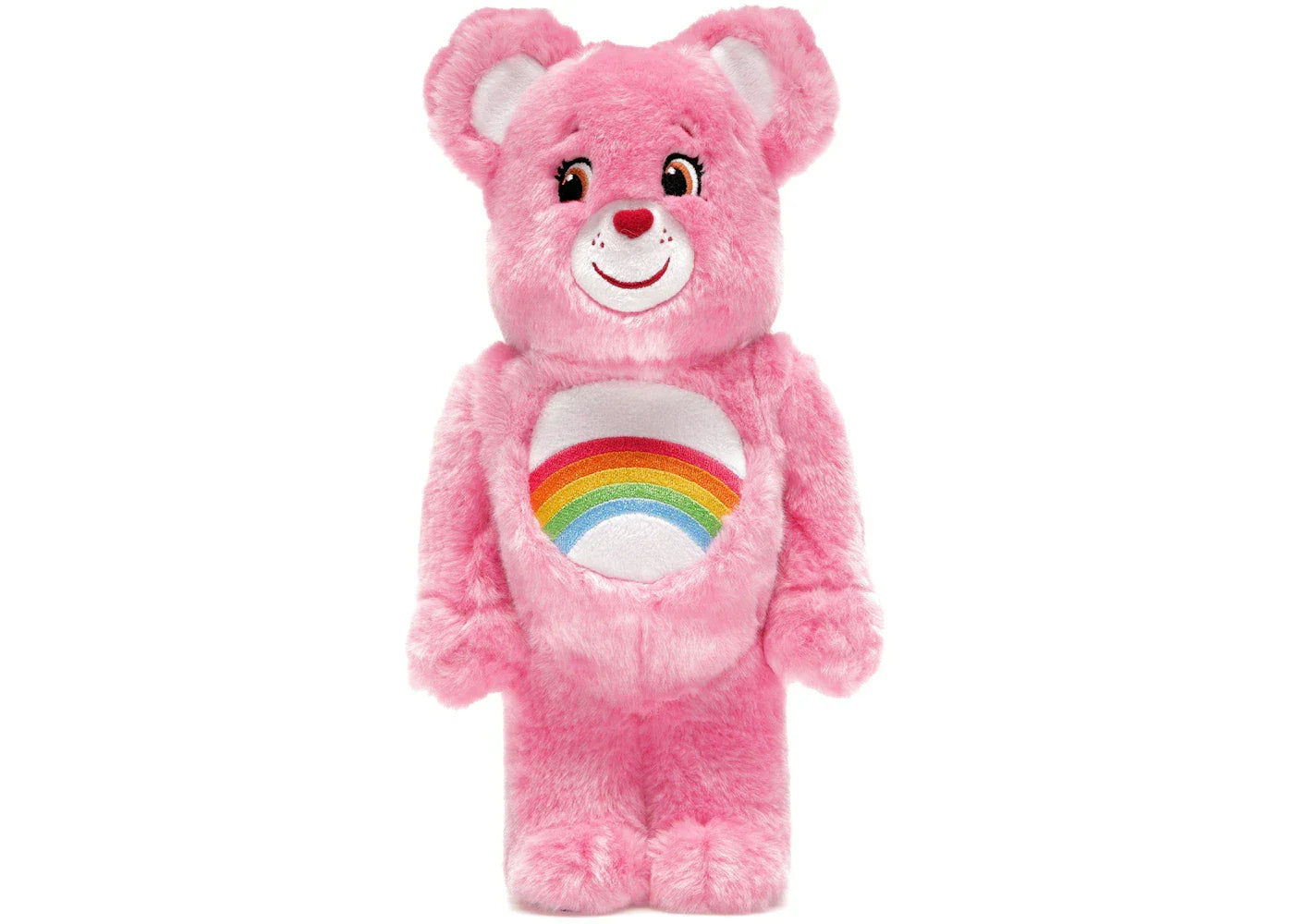 Bearbrick x Care Bears Cheer Bear Costume Ver. 400% Pink-1