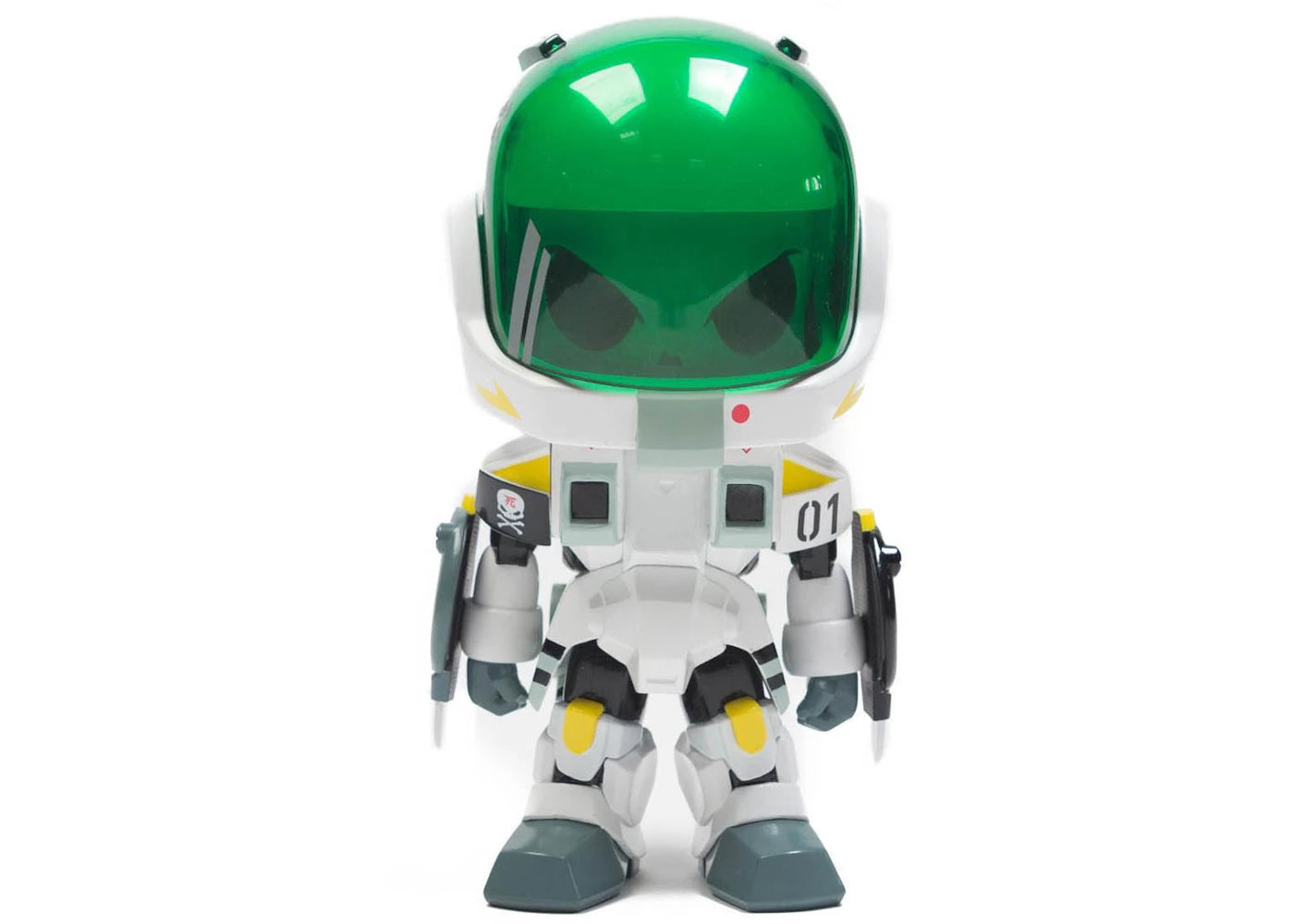 Robotech x Huck Gee x Bait Fokker Figure White -1