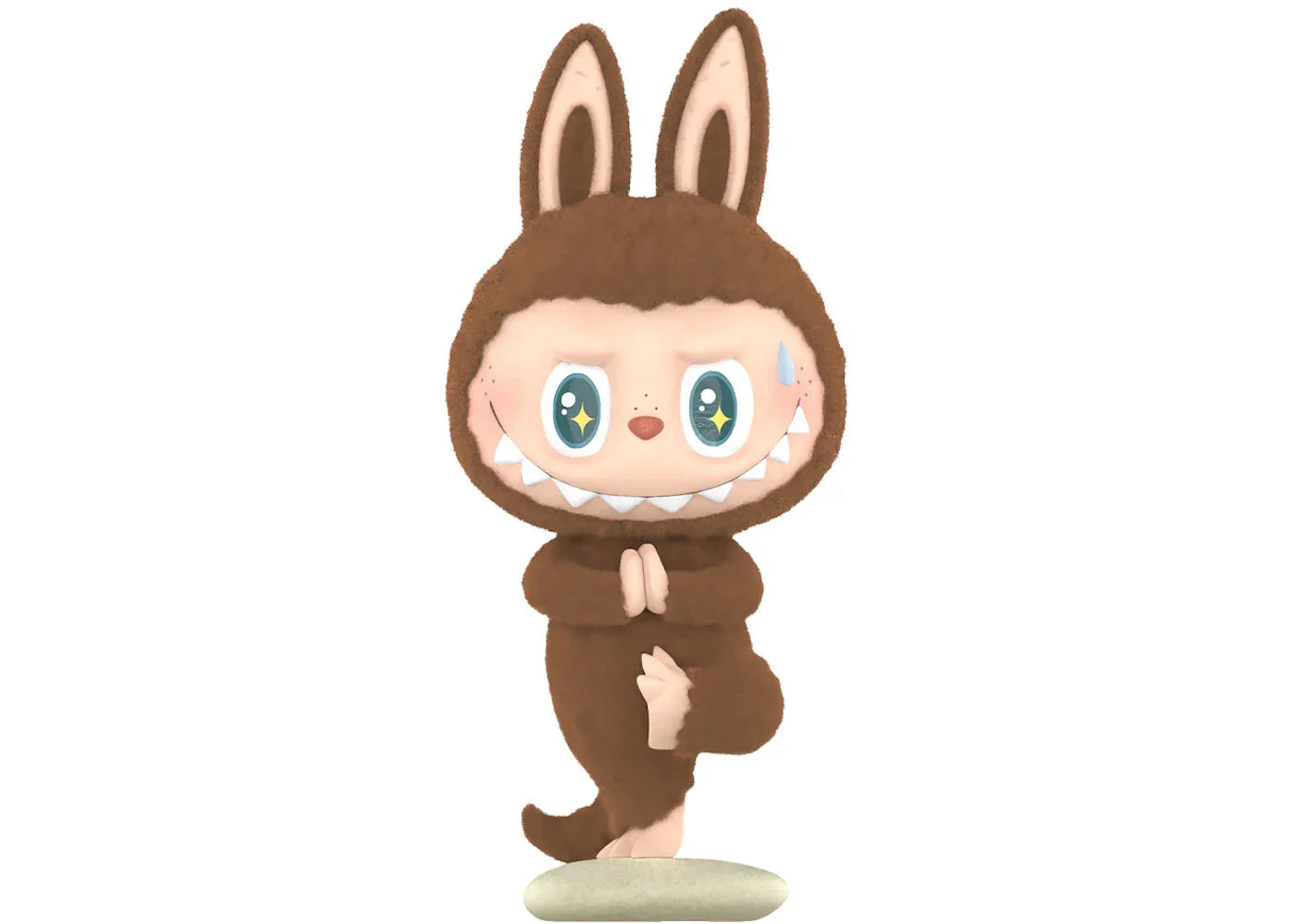 Pop Mart THE MONSTERS Labubu Lazy Yoga Series Yoga Coach (Secret Edition) Figure-1