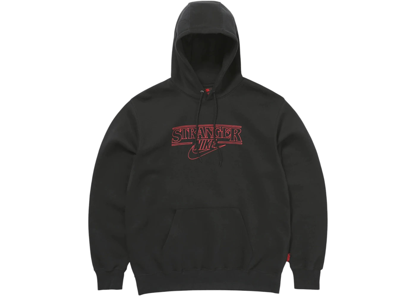 Nike x Stranger Things NRG Club Hoodie Black/Black -1