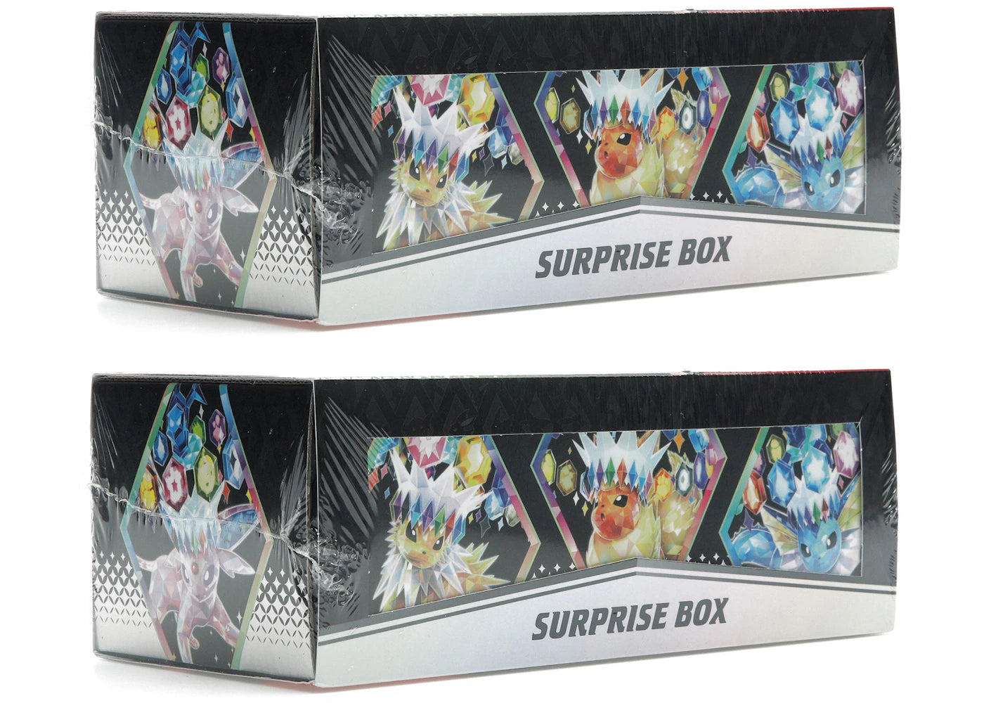 Pokémon Scarlet & Violet Prismatic Evolutions Surprise Box 2x Lot -1