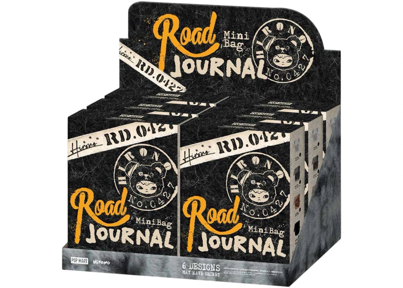 Pop Mart Hirono Road Journal Series Mini Bag Sealed Case (6 Blind Box) -1