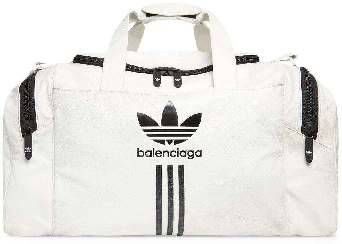 Balenciaga x adidas Gym Bag White/Black -1