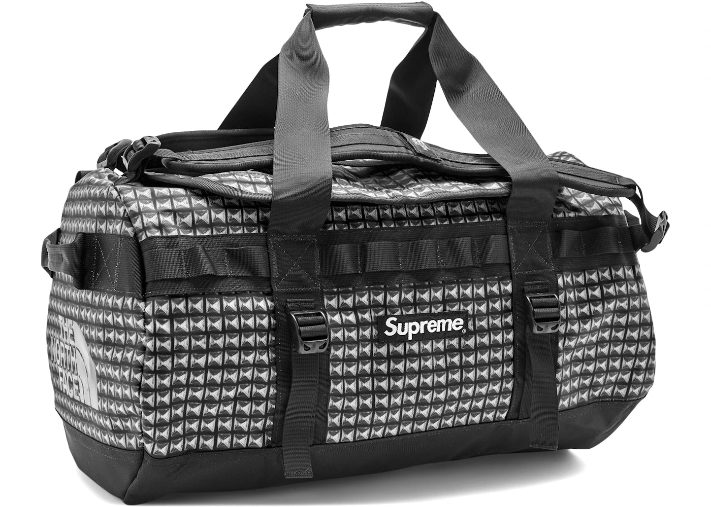 Supreme The North Face Studded Small Base Camp Duffle Bag Black -1