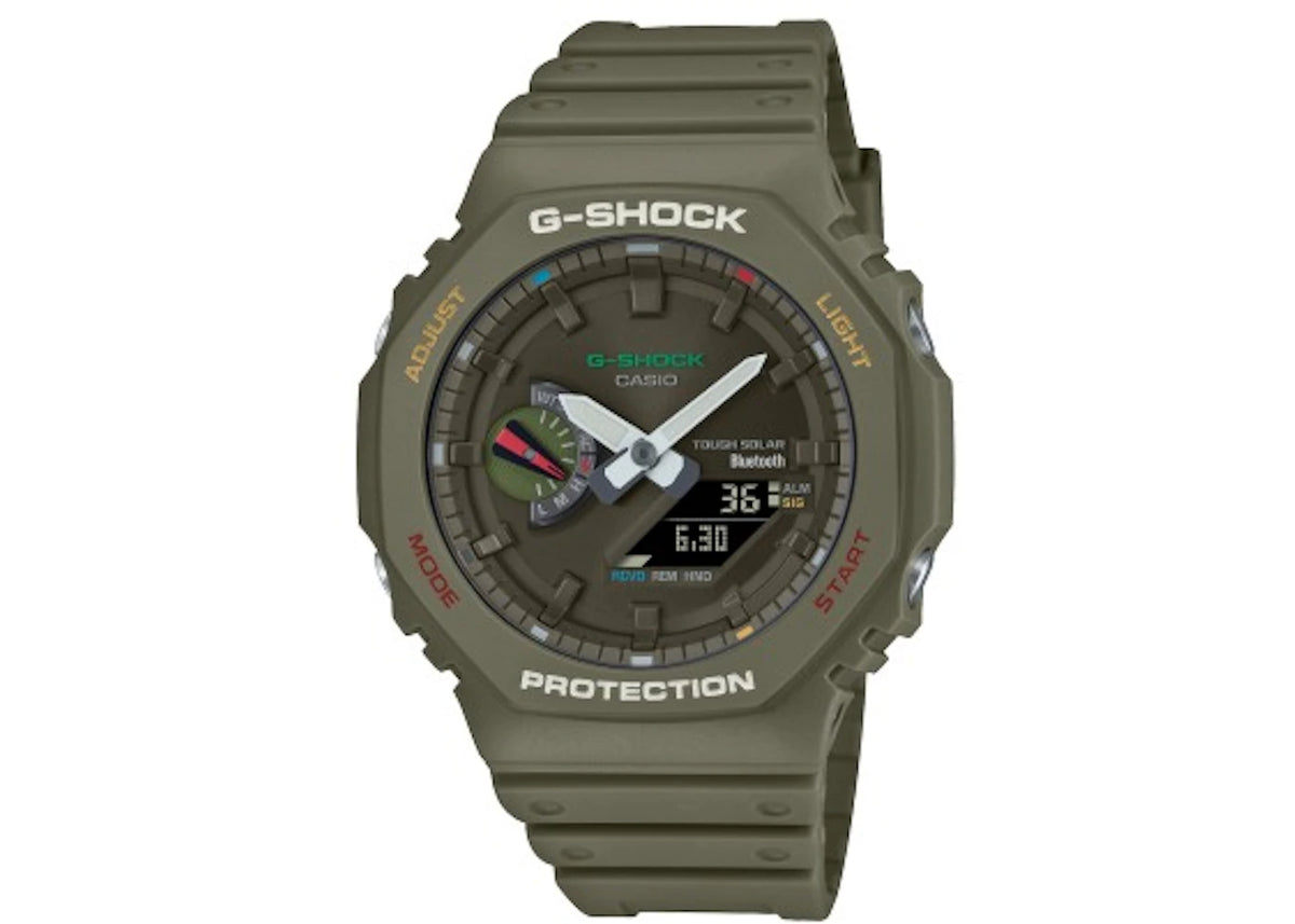 Casio Analog Digital GAB2100FC-3A (Green) -1